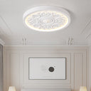 AuraShift | Lampa sufitowa – Regulacja barwy i jasności z pilotem