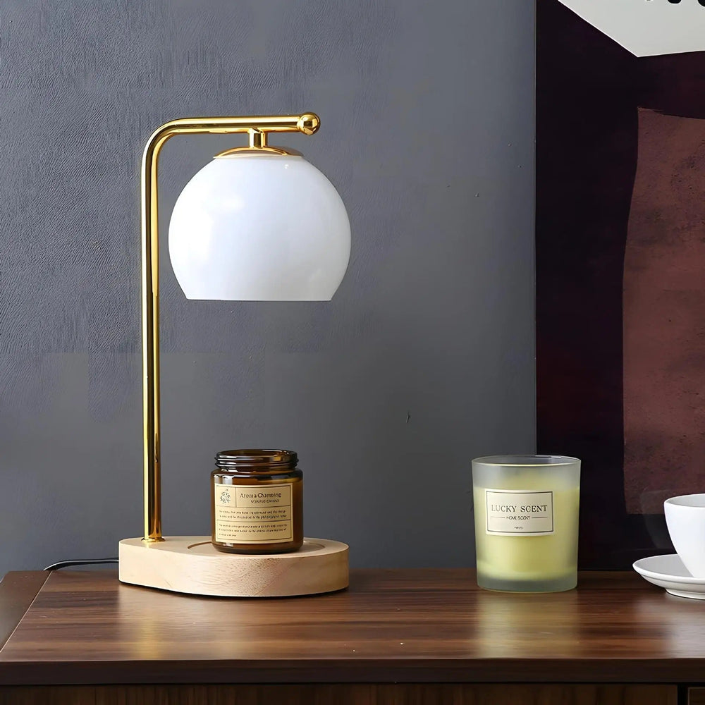 WarmSphere | Lampa Podgrzewająca Świece – Nowoczesna Przytulna Atmosfera