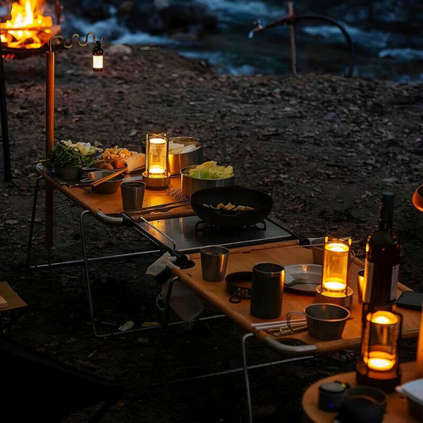 Crystaluxe | Lampa stołowa – Bezprzewodowy kryształowy blask