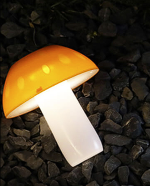 Florivie - Nowoczesna Lampa Ogrodowa Słoneczna w Kształcie Grzyba
