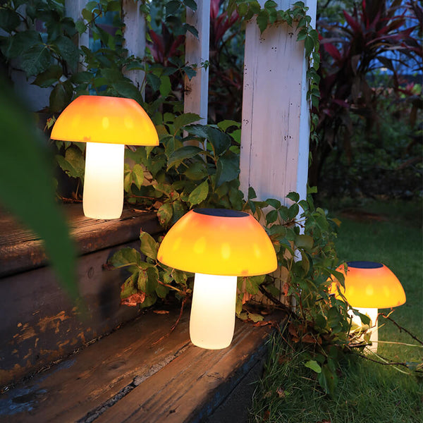 Florivie - Nowoczesna Lampa Ogrodowa Słoneczna w Kształcie Grzyba