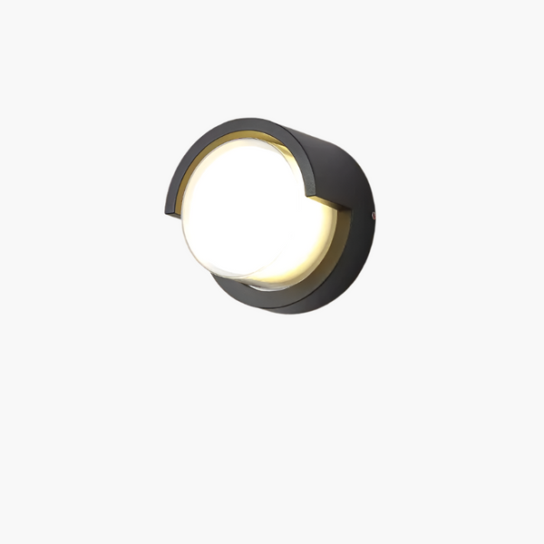 Minimalistyczna Lampa Ścienna Zewnętrzna z Czujnikiem Ruchu Éclivra