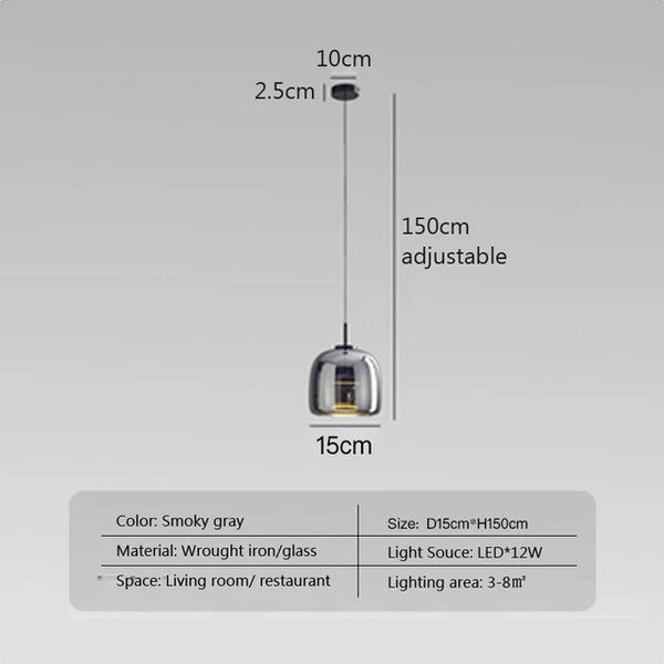 OrbitLuxe | Lampa wisząca – Wyrafinowane oświetlenie LED dla domu