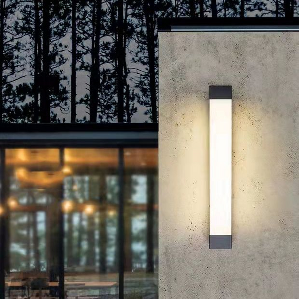 Nowoczesna Lampa Ścienna LED Orévia z Efektem Świetlnym do Użytku Wewnętrznego i Zewnętrznego