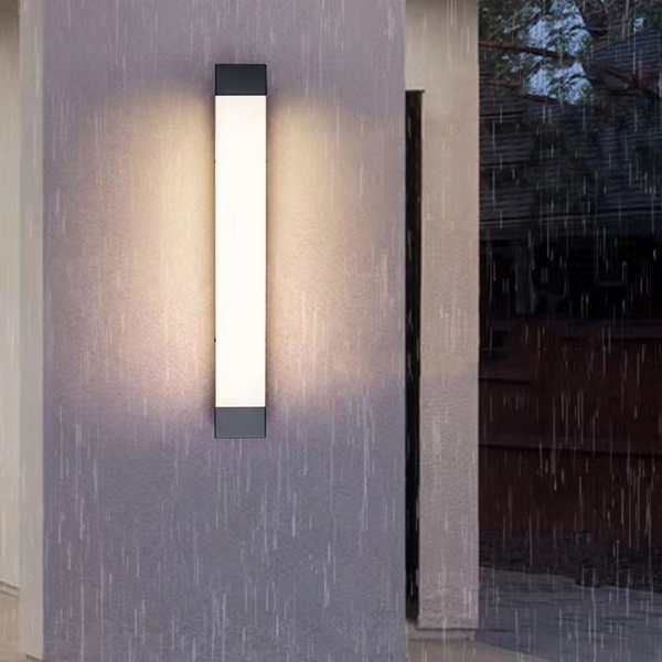 Nowoczesna Lampa Ścienna LED Orévia z Efektem Świetlnym do Użytku Wewnętrznego i Zewnętrznego