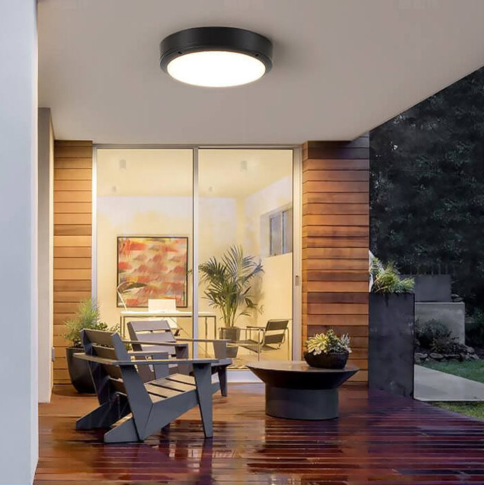 Plafonnier LED do Użytku Zewnętrznego z Łatwą Instalacją, IP65, Nowoczesny Design