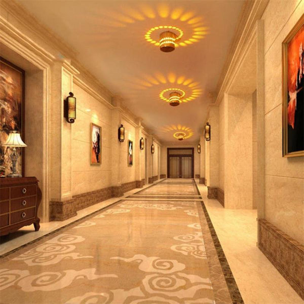 CurveLuma | Lampa sufitowa – Nowoczesne światło o spiralnym kształcie