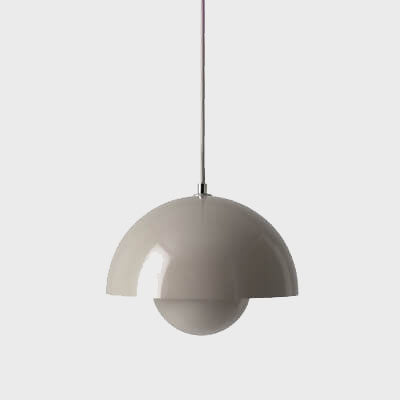 LumiDome | Lampa sufitowa – Półkulisty skandynawski design