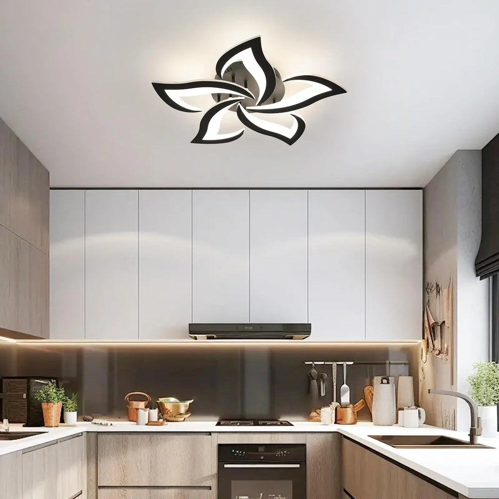 Biały AcryLume | Lampa sufitowa – Nowoczesny, ściemniany design z akrylu Biały Lumiera