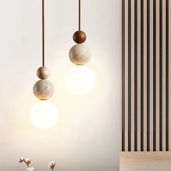 AuraStone | Lampa wisząca – subtelne oświetlenie w stylu premium Lumiera