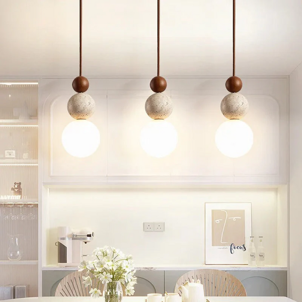 AuraStone | Lampa wisząca – subtelne oświetlenie w stylu premium Lumiera