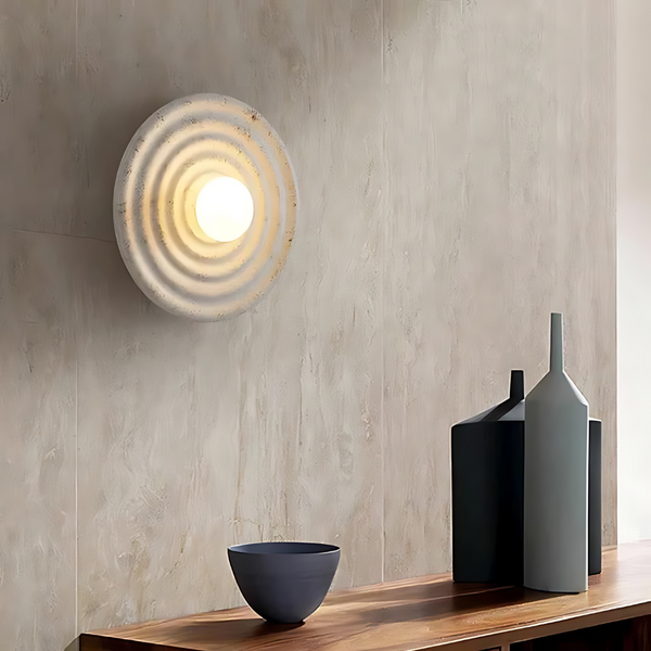 LumaSabi | Lampa ścienna – Elegancki akcent inspirowany Wabi-Sabi