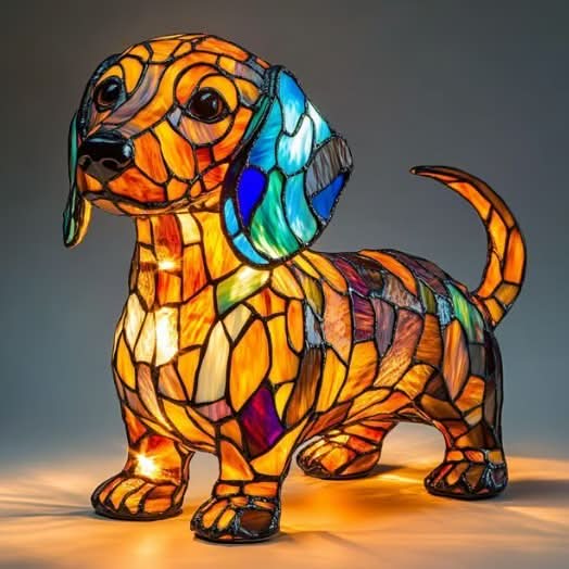 Jamnik BrightPaws | Lampa LED – nastrojowe oświetlenie do nowoczesnych wnętrz Jamnik Lumiera