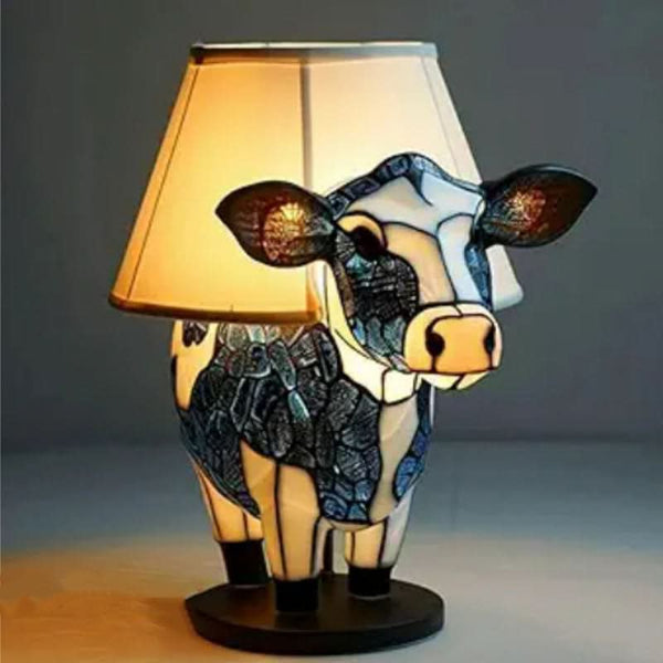 Krowa mleczna BrightPaws | Lampa LED – nastrojowe oświetlenie do nowoczesnych wnętrz Krowa mleczna Lumiera