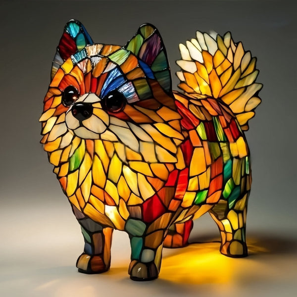 Pomeranian BrightPaws | Lampa LED – nastrojowe oświetlenie do nowoczesnych wnętrz Pomeranian Lumiera
