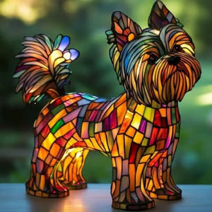 Yorkshire Terrier typ B BrightPaws | Lampa LED – nastrojowe oświetlenie do nowoczesnych wnętrz Yorkshire Terrier typ B Lumiera
