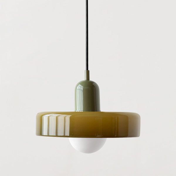 Zielony Zielony ColorVitra | Lampa Sufitowa – Artystyczny akcent do współczesnych wnętrz Zielony Zielony Lumiera