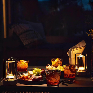 Crystaluxe | Lampa stołowa – Bezprzewodowy kryształowy blask Lumiera