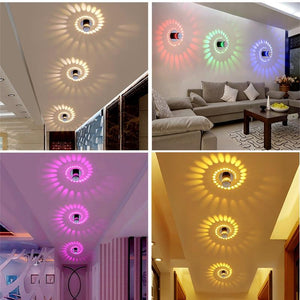 CurveLuma | Lampa sufitowa – Nowoczesne światło o spiralnym kształcie Lumiera