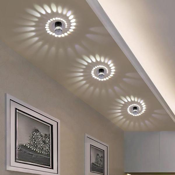 CurveLuma | Lampa sufitowa – Nowoczesne światło o spiralnym kształcie Lumiera