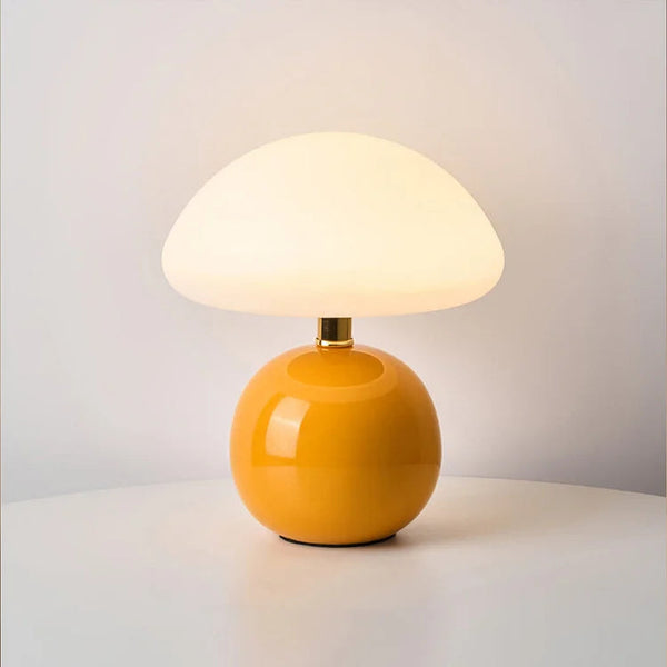 Pomarańczowy FlexiLight | Lampa Stołowa – Lampa w stylu Bauhaus do salonu Pomarańczowy Lumiera