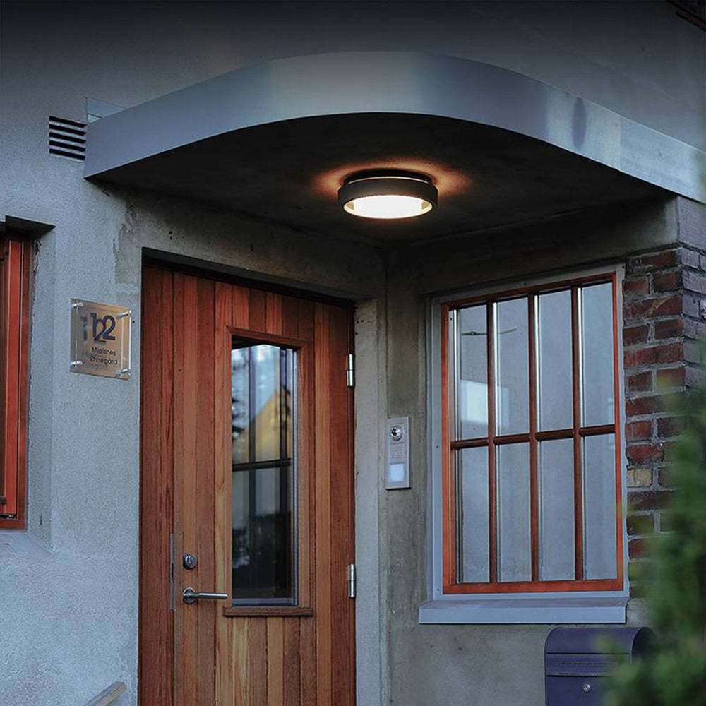 Default FormaLux | Lampa Ścienna – Lampa o czarnym, okrągłym designie Default Lumiera