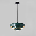 Ciemnozielony GlassHalo | Lampa wisząca – Szklany skandynawski design o ciepłym świetle Ciemnozielony Lumiera
