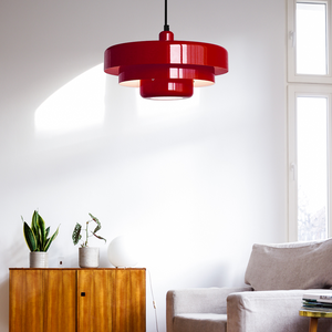 GlassHalo | Lampa wisząca – Szklany skandynawski design o ciepłym świetle Lumiera