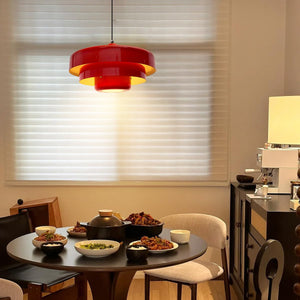 GlassHalo | Lampa wisząca – Szklany skandynawski design o ciepłym świetle Lumiera
