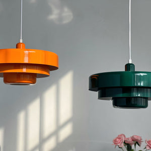 GlassHalo | Lampa wisząca – Szklany skandynawski design o ciepłym świetle Lumiera