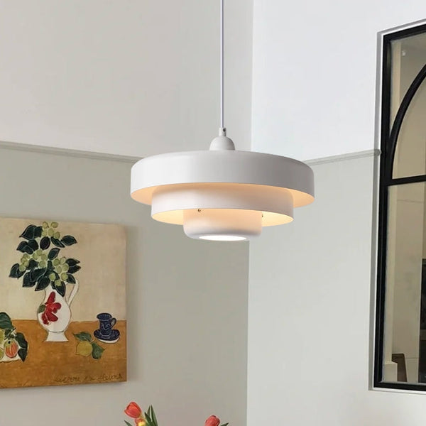 GlassHalo | Lampa wisząca – Szklany skandynawski design o ciepłym świetle Lumiera