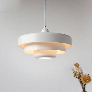 GlassHalo | Lampa wisząca – Szklany skandynawski design o ciepłym świetle Lumiera