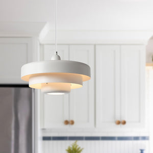 GlassHalo | Lampa wisząca – Szklany skandynawski design o ciepłym świetle Lumiera