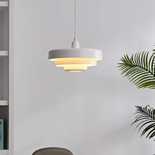 GlassHalo | Lampa wisząca – Szklany skandynawski design o ciepłym świetle Lumiera