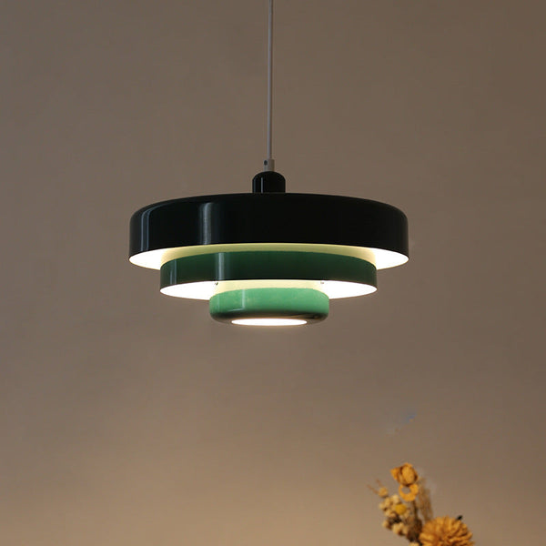 GlassHalo | Lampa wisząca – Szklany skandynawski design o ciepłym świetle Lumiera