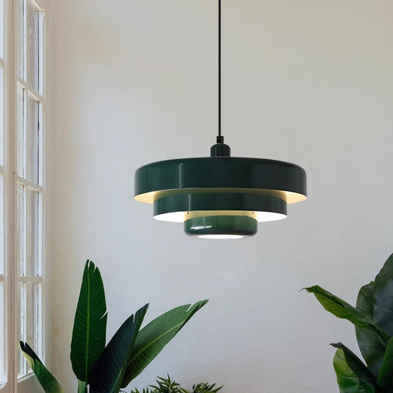 GlassHalo | Lampa wisząca – Szklany skandynawski design o ciepłym świetle Lumiera