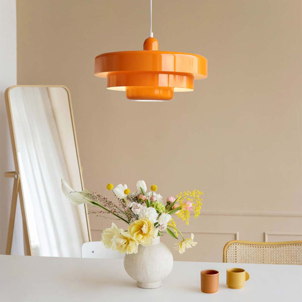 GlassHalo | Lampa wisząca – Szklany skandynawski design o ciepłym świetle Lumiera