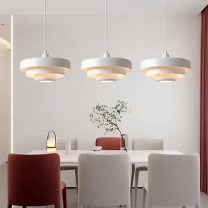GlassHalo | Lampa wisząca – Szklany skandynawski design o ciepłym świetle Lumiera