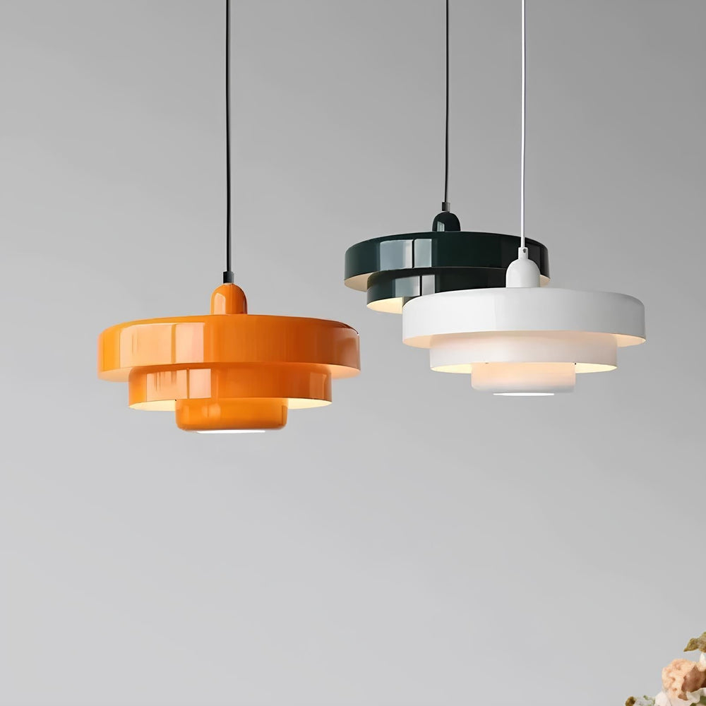 GlassHalo | Lampa wisząca – Szklany skandynawski design o ciepłym świetle Lumiera
