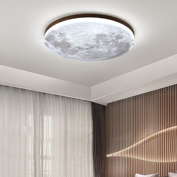 GlowCrest | Lampa Sufitowa – Nowoczesny Okrągły LED Design Lumiera