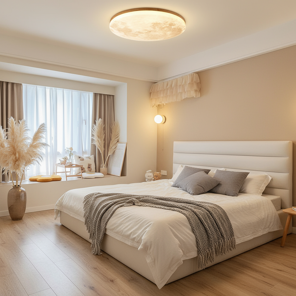 GlowCrest | Lampa Sufitowa – Nowoczesny Okrągły LED Design Lumiera