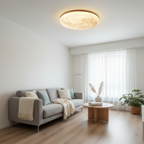 GlowCrest | Lampa Sufitowa – Nowoczesny Okrągły LED Design Lumiera