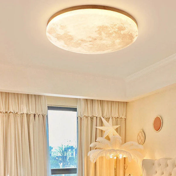 GlowCrest | Lampa Sufitowa – Nowoczesny Okrągły LED Design Lumiera