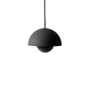 Czarny GlowHemera | Lampa sufitowa – Harmonijne światło do współczesnych wnętrz Czarny Lumiera