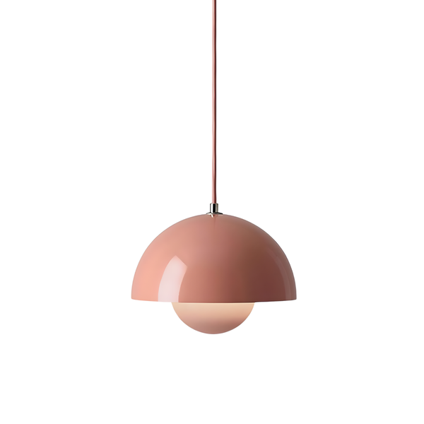 Różowy GlowHemera | Lampa sufitowa – Harmonijne światło do współczesnych wnętrz Różowy Lumiera