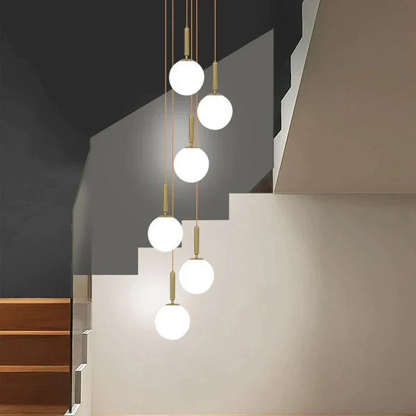 25 cm GoldenLoom | Lampa wisząca – Elegancki design z ciepłym blaskiem 25 cm Lumiera