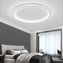 Białe HaloSphere | Lampa sufitowa – równomierne oświetlenie dla spokojnej atmosfery Białe Lumiera