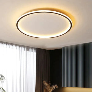 Czarny HaloSphere | Lampa sufitowa – równomierne oświetlenie dla spokojnej atmosfery Czarny Lumiera