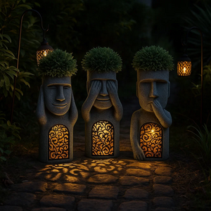 HaloStone | Dekoracja Ogrodowa – Subtelne Światło, Wyjątkowy Styl Lumiera