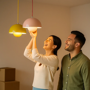 GlowHemera | Lampa sufitowa – Harmonijne światło do współczesnych wnętrz